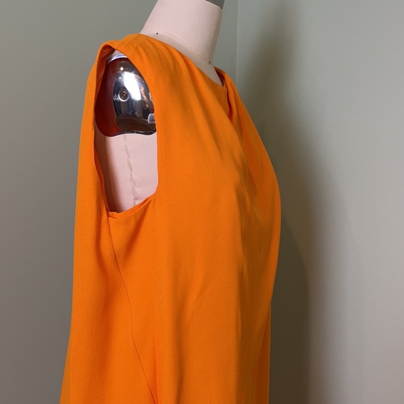 Narcisco Rodriguez crepe draped dress. - Picture 5 of 13